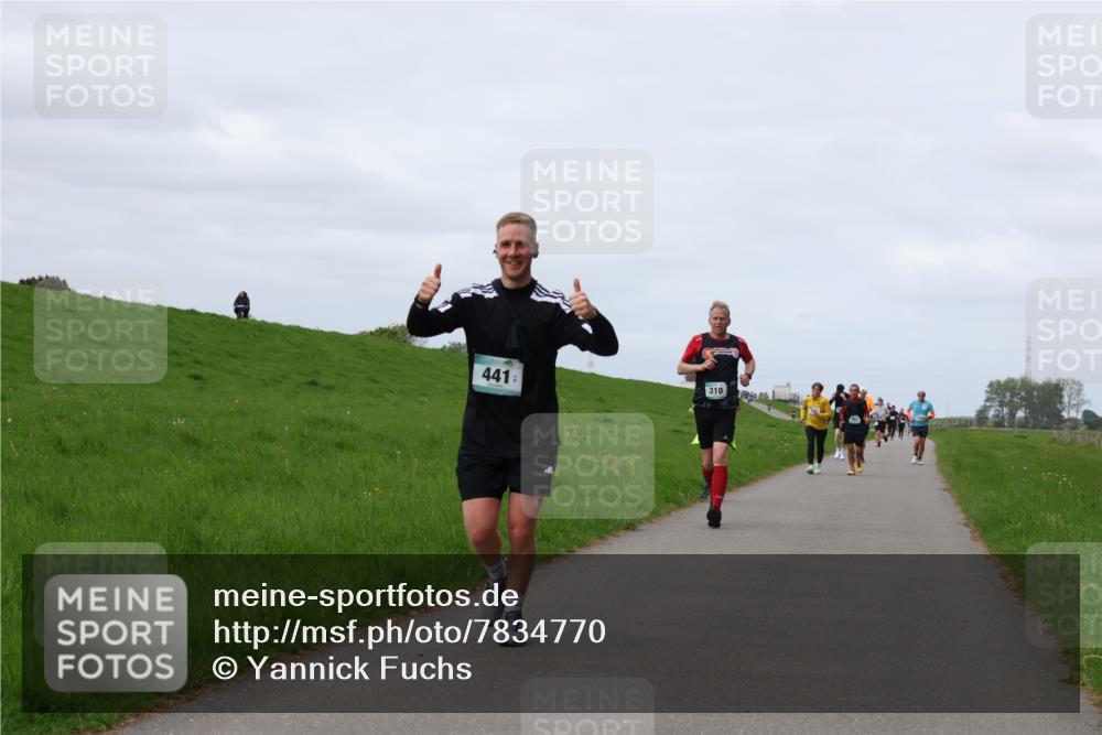 04.05.2025 - 8. Wedeler Halbmarathon Yannick Fuchs http://msf.ph/oto/7834770 04.05.2025 11:43:46 Laufen 441, 310 meine-sportfotos.de