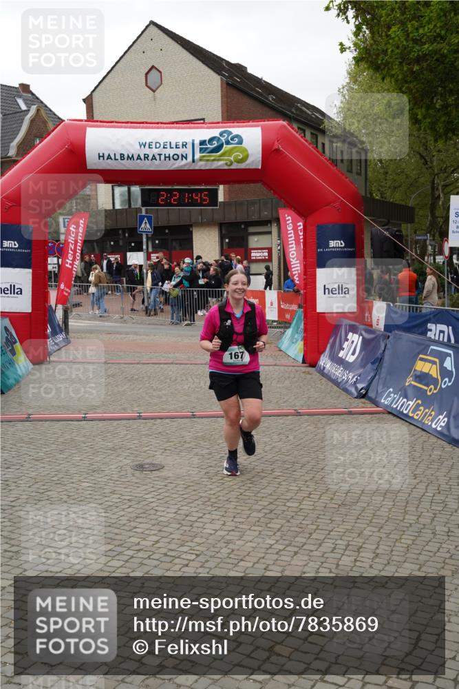 04.05.2025 - 8. Wedeler Halbmarathon Felixshl http://msf.ph/oto/7835869 04.05.2025 12:21:43 Ziel 167 meine-sportfotos.de