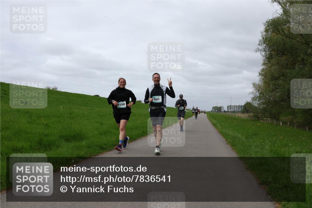 04.05.2025 - 8. Wedeler Halbmarathon Yannick Fuchs http://msf.ph/oto/7836541 04.05.2025 11:59:37 Laufen 641, 1158 meine-sportfotos.de
