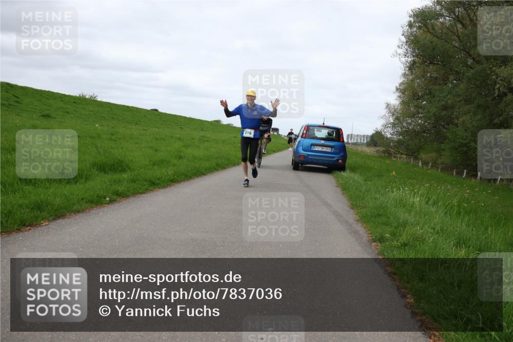 04.05.2025 - 8. Wedeler Halbmarathon Yannick Fuchs http://msf.ph/oto/7837036 04.05.2025 11:45:55 Laufen 216, 103 meine-sportfotos.de