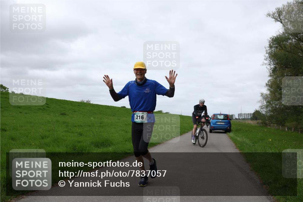 04.05.2025 - 8. Wedeler Halbmarathon Yannick Fuchs http://msf.ph/oto/7837057 04.05.2025 11:45:56 Laufen 216, 103 meine-sportfotos.de