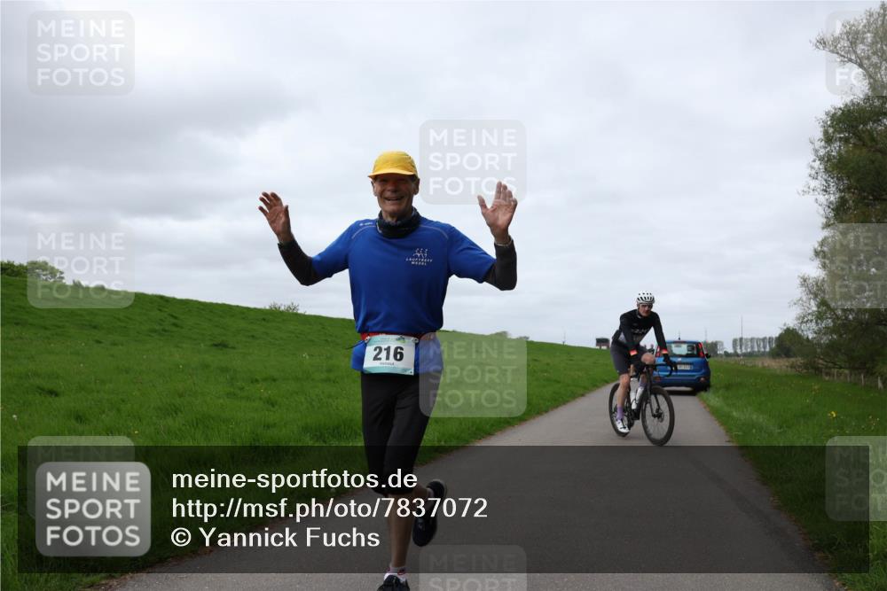 04.05.2025 - 8. Wedeler Halbmarathon Yannick Fuchs http://msf.ph/oto/7837072 04.05.2025 11:45:57 Laufen 216 meine-sportfotos.de