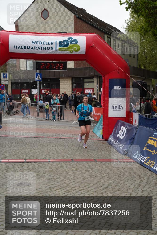 04.05.2025 - 8. Wedeler Halbmarathon Felixshl http://msf.ph/oto/7837256 04.05.2025 12:27:21 Ziel 385 meine-sportfotos.de