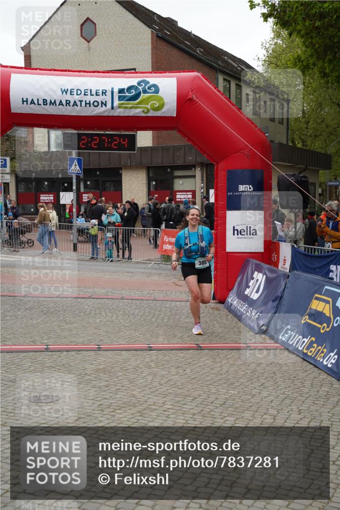 04.05.2025 - 8. Wedeler Halbmarathon Felixshl http://msf.ph/oto/7837281 04.05.2025 12:27:22 Ziel 385 meine-sportfotos.de