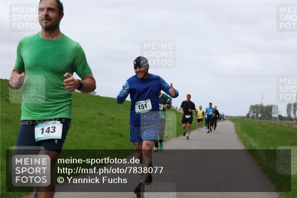 04.05.2025 - 8. Wedeler Halbmarathon Yannick Fuchs http://msf.ph/oto/7838077 04.05.2025 11:46:40 Laufen 143, 151 meine-sportfotos.de