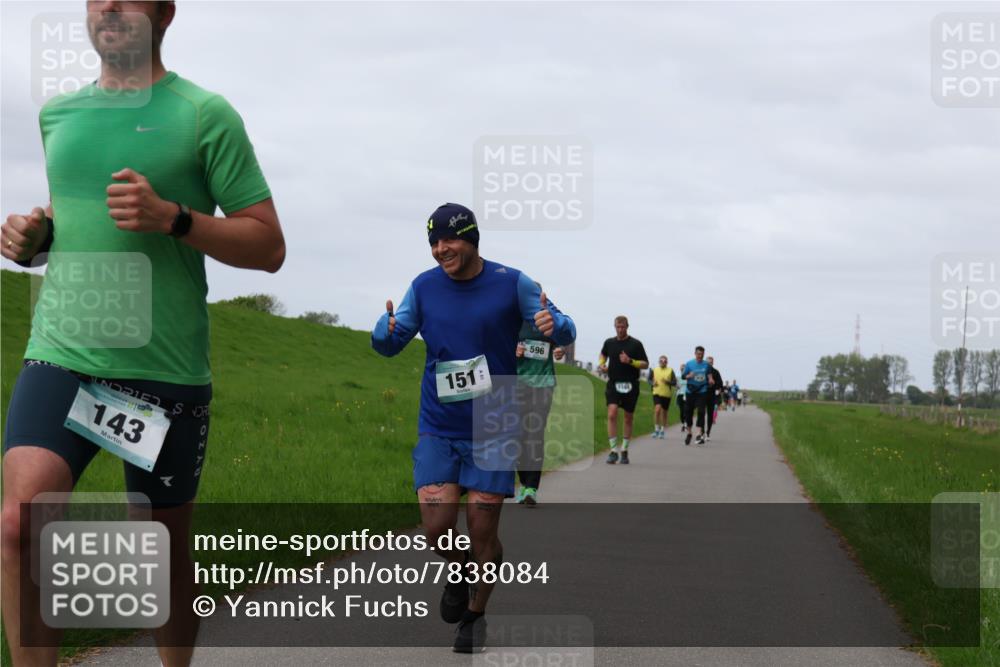 04.05.2025 - 8. Wedeler Halbmarathon Yannick Fuchs http://msf.ph/oto/7838084 04.05.2025 11:46:40 Laufen 143, 0, 151, 596 meine-sportfotos.de