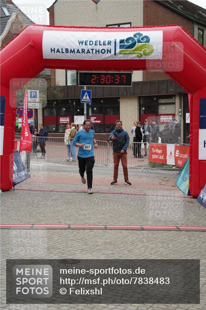 04.05.2025 - 8. Wedeler Halbmarathon Felixshl http://msf.ph/oto/7838483 04.05.2025 12:30:35 Ziel 627 meine-sportfotos.de