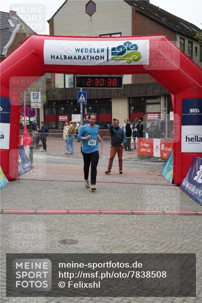 04.05.2025 - 8. Wedeler Halbmarathon Felixshl http://msf.ph/oto/7838508 04.05.2025 12:30:35 Ziel 627 meine-sportfotos.de