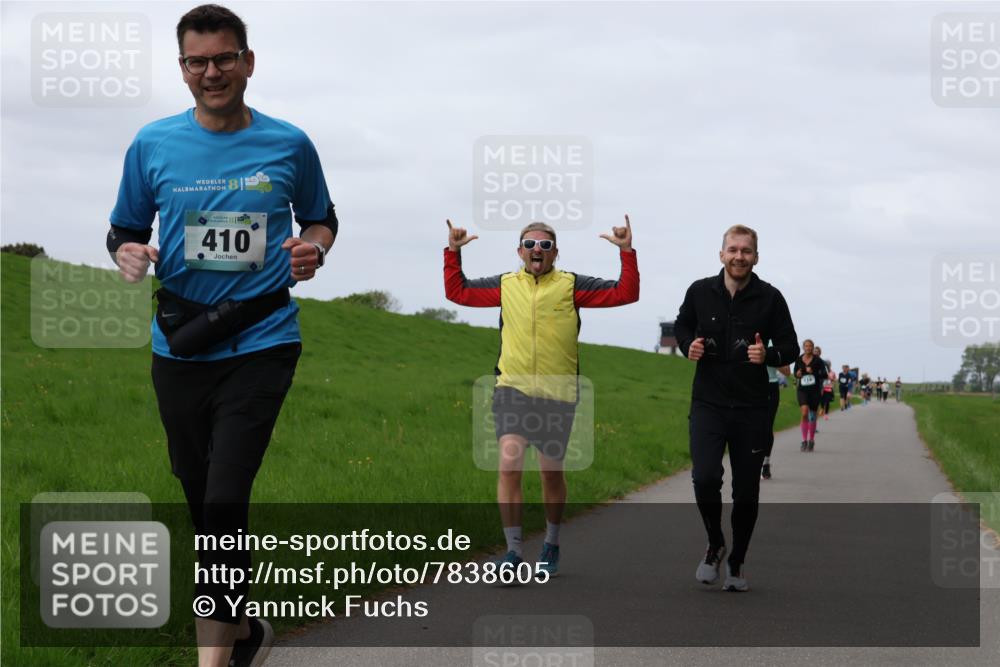 04.05.2025 - 8. Wedeler Halbmarathon Yannick Fuchs http://msf.ph/oto/7838605 04.05.2025 11:46:52 Laufen 855, 410 meine-sportfotos.de