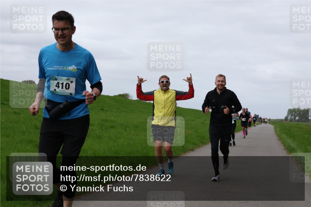 04.05.2025 - 8. Wedeler Halbmarathon Yannick Fuchs http://msf.ph/oto/7838622 04.05.2025 11:46:52 Laufen 410 meine-sportfotos.de