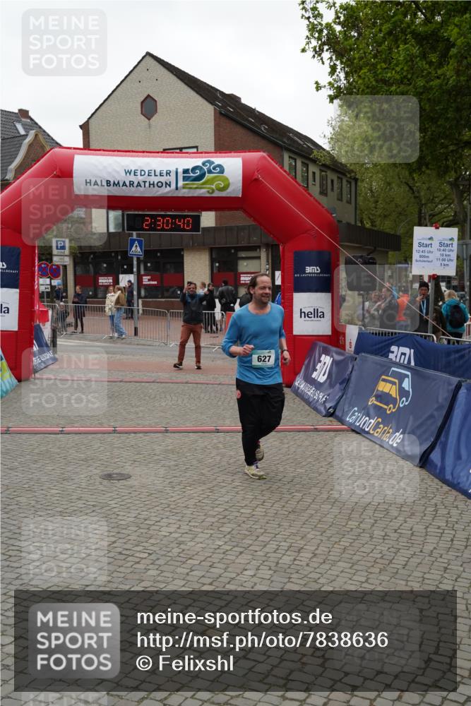 04.05.2025 - 8. Wedeler Halbmarathon Felixshl http://msf.ph/oto/7838636 04.05.2025 12:30:38 Ziel 627 meine-sportfotos.de