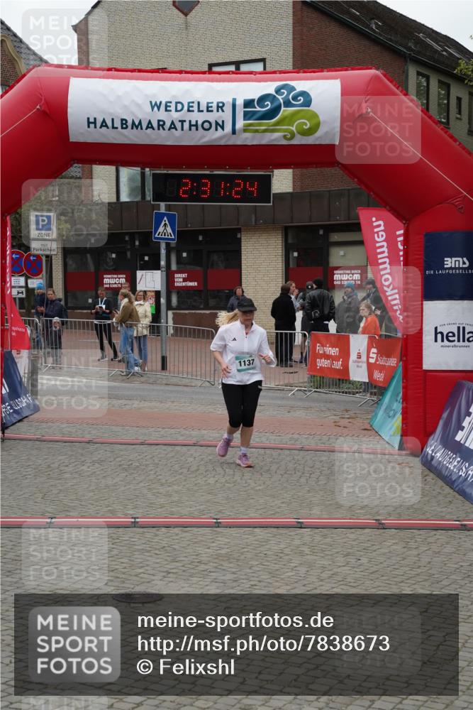 04.05.2025 - 8. Wedeler Halbmarathon Felixshl http://msf.ph/oto/7838673 04.05.2025 12:31:22 Ziel  meine-sportfotos.de