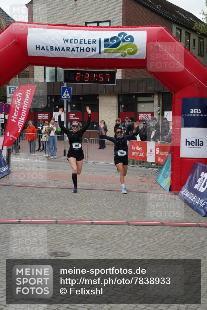 04.05.2025 - 8. Wedeler Halbmarathon Felixshl http://msf.ph/oto/7838933 04.05.2025 12:31:55 Ziel 260, 262 meine-sportfotos.de