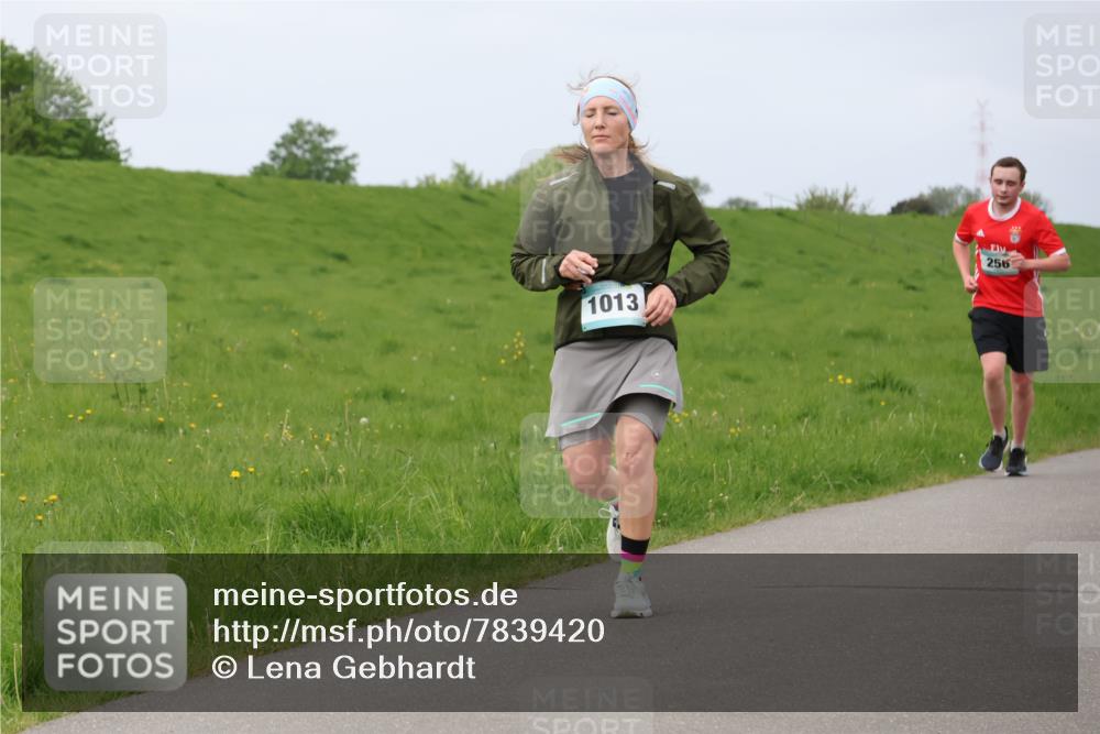 04.05.2025 - 8. Wedeler Halbmarathon Lena Gebhardt http://msf.ph/oto/7839420 04.05.2025 11:43:39 Laufen 256, 1013 meine-sportfotos.de