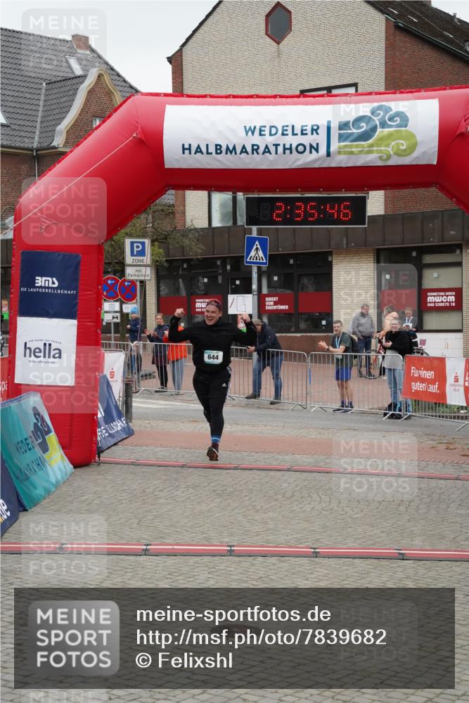 04.05.2025 - 8. Wedeler Halbmarathon Felixshl http://msf.ph/oto/7839682 04.05.2025 12:35:44 Ziel 644 meine-sportfotos.de