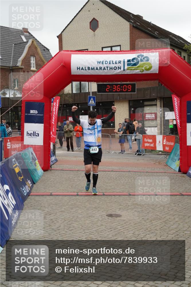 04.05.2025 - 8. Wedeler Halbmarathon Felixshl http://msf.ph/oto/7839933 04.05.2025 12:36:07 Ziel 442 meine-sportfotos.de