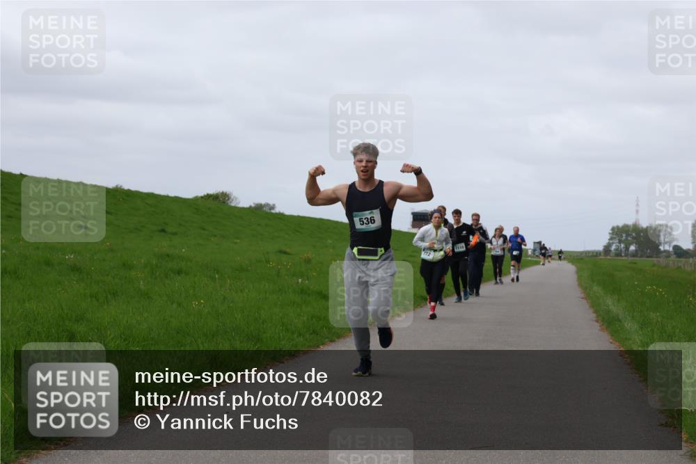 04.05.2025 - 8. Wedeler Halbmarathon Yannick Fuchs http://msf.ph/oto/7840082 04.05.2025 11:47:39 Laufen 536, 1110 meine-sportfotos.de
