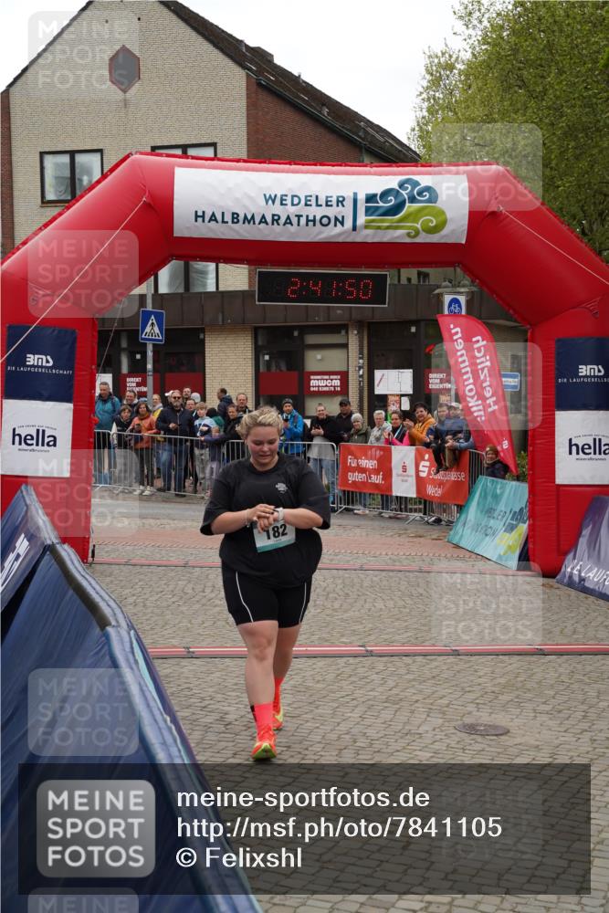04.05.2025 - 8. Wedeler Halbmarathon Felixshl http://msf.ph/oto/7841105 04.05.2025 12:41:48 Ziel 182 meine-sportfotos.de
