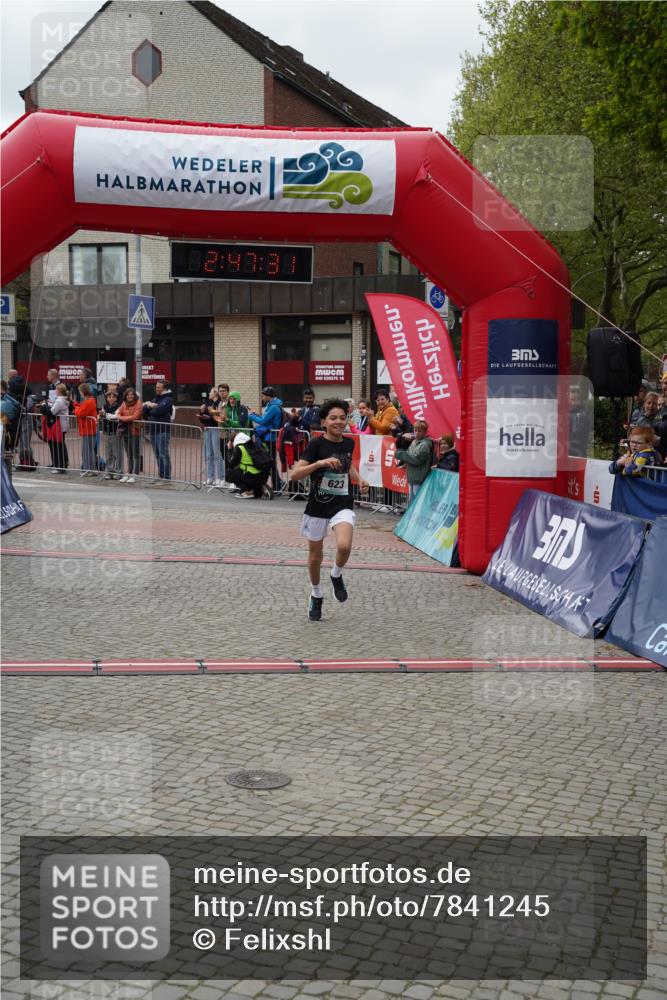 04.05.2025 - 8. Wedeler Halbmarathon Felixshl http://msf.ph/oto/7841245 04.05.2025 12:47:28 Ziel 623 meine-sportfotos.de