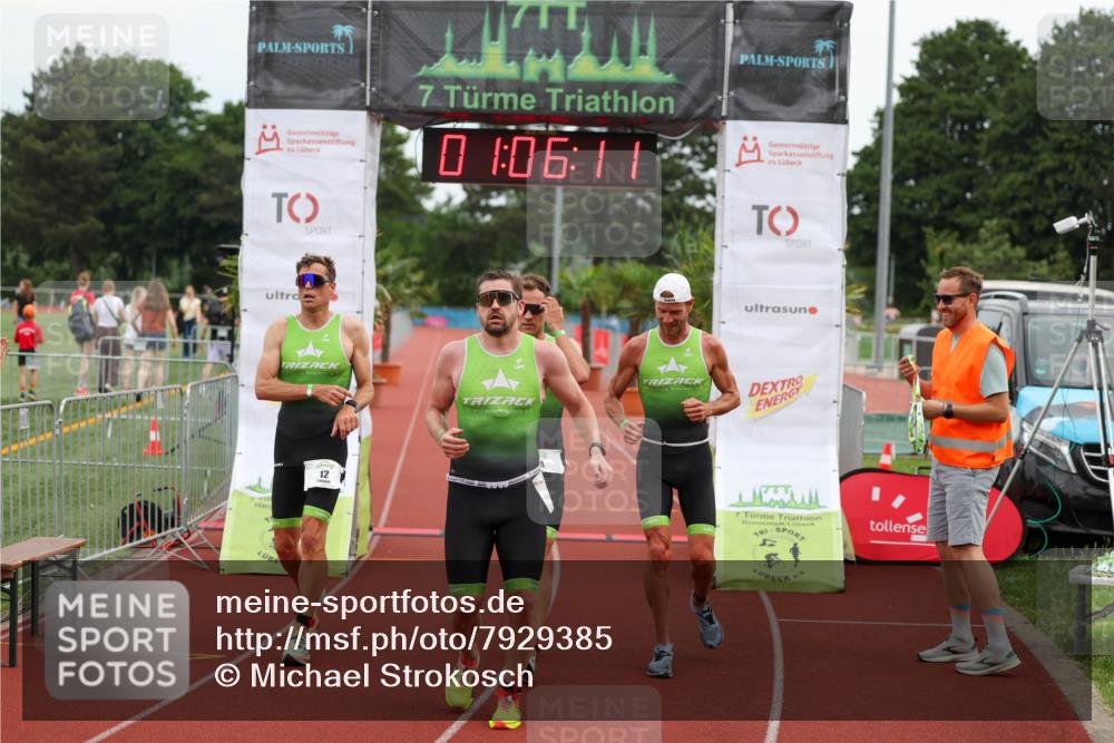 15.06.2025 - 7 Türme Triathlon Michael Strokosch http://msf.ph/oto/7929385 15.06.2025 10:06:12 Ziel 11, 12, 13, 14 meine-sportfotos.de