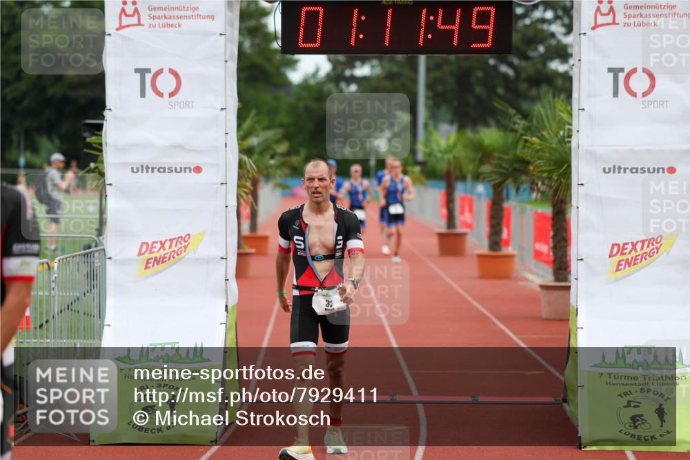 15.06.2025 - 7 Türme Triathlon Michael Strokosch http://msf.ph/oto/7929411 15.06.2025 10:11:50 Ziel 32, 35 meine-sportfotos.de