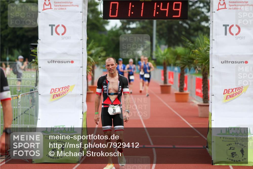 15.06.2025 - 7 Türme Triathlon Michael Strokosch http://msf.ph/oto/7929412 15.06.2025 10:11:50 Ziel 32, 35 meine-sportfotos.de