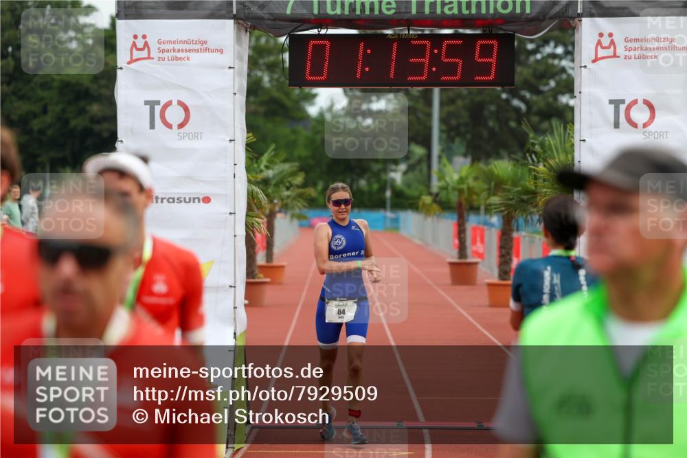 15.06.2025 - 7 Türme Triathlon Michael Strokosch http://msf.ph/oto/7929509 15.06.2025 10:14:00 Ziel 84 meine-sportfotos.de