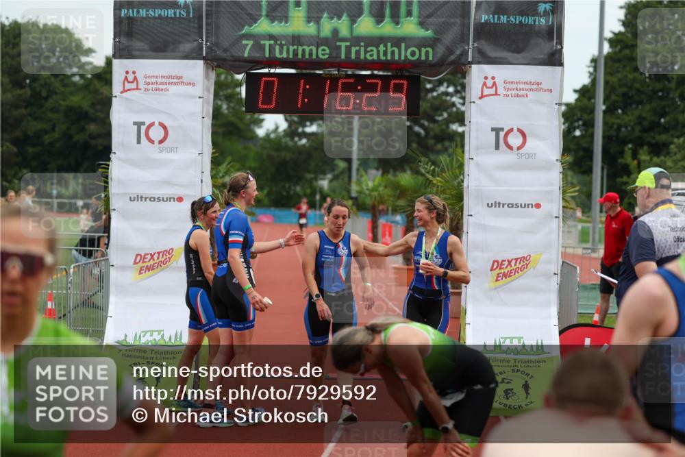 15.06.2025 - 7 Türme Triathlon Michael Strokosch http://msf.ph/oto/7929592 15.06.2025 10:16:29 Ziel 101 meine-sportfotos.de