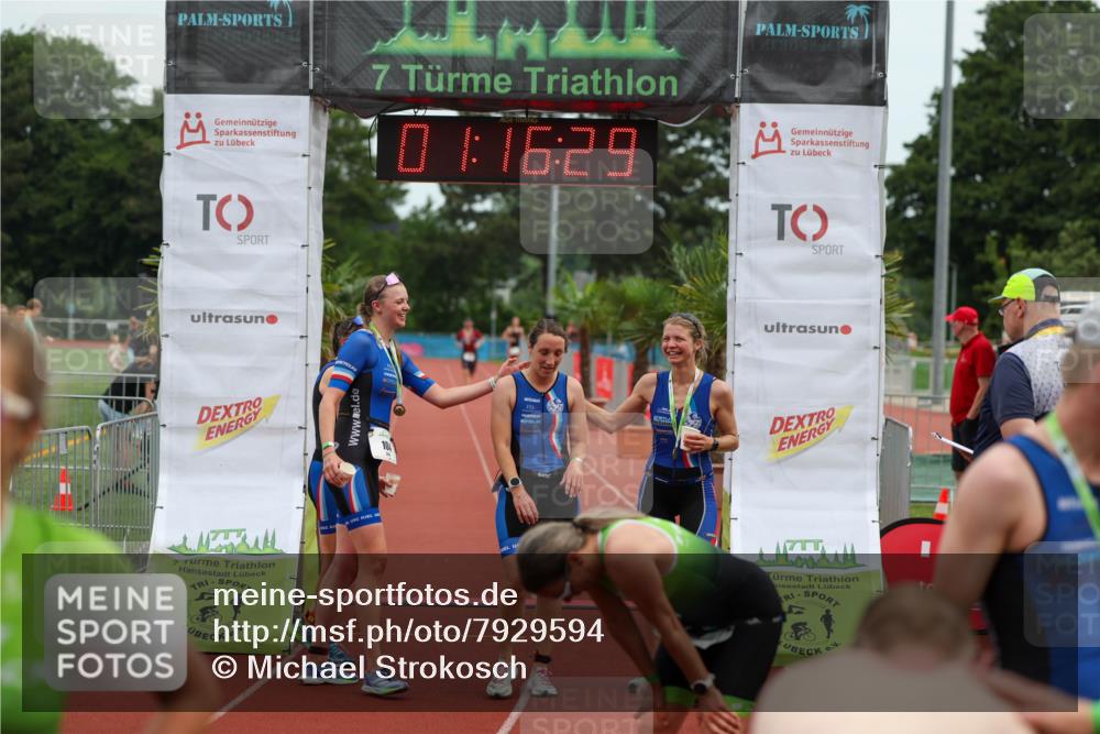 15.06.2025 - 7 Türme Triathlon Michael Strokosch http://msf.ph/oto/7929594 15.06.2025 10:16:30 Ziel 101 meine-sportfotos.de
