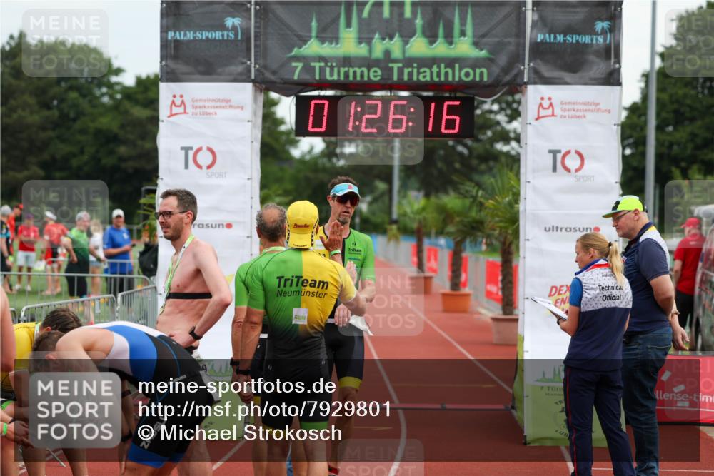 15.06.2025 - 7 Türme Triathlon Michael Strokosch http://msf.ph/oto/7929801 15.06.2025 10:26:17 Ziel 55 meine-sportfotos.de