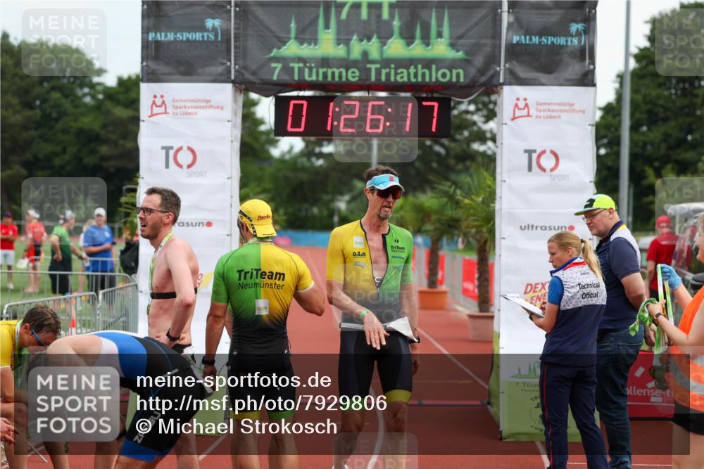 15.06.2025 - 7 Türme Triathlon Michael Strokosch http://msf.ph/oto/7929806 15.06.2025 10:26:18 Ziel 55 meine-sportfotos.de
