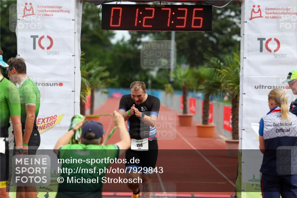 15.06.2025 - 7 Türme Triathlon Michael Strokosch http://msf.ph/oto/7929843 15.06.2025 10:27:37 Ziel 156 meine-sportfotos.de