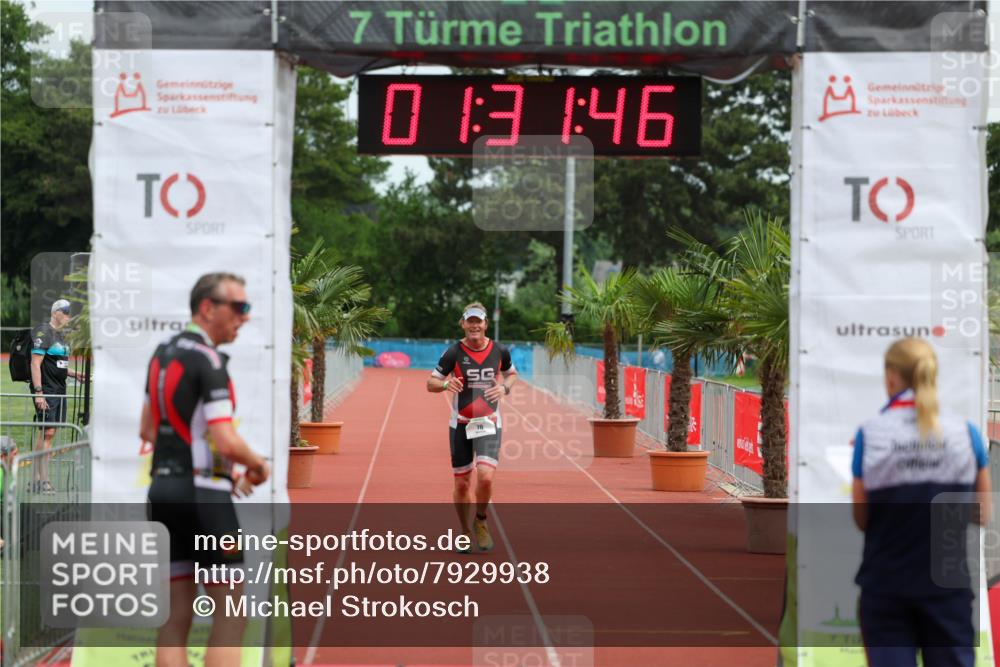 15.06.2025 - 7 Türme Triathlon Michael Strokosch http://msf.ph/oto/7929938 15.06.2025 10:31:47 Ziel 78 meine-sportfotos.de