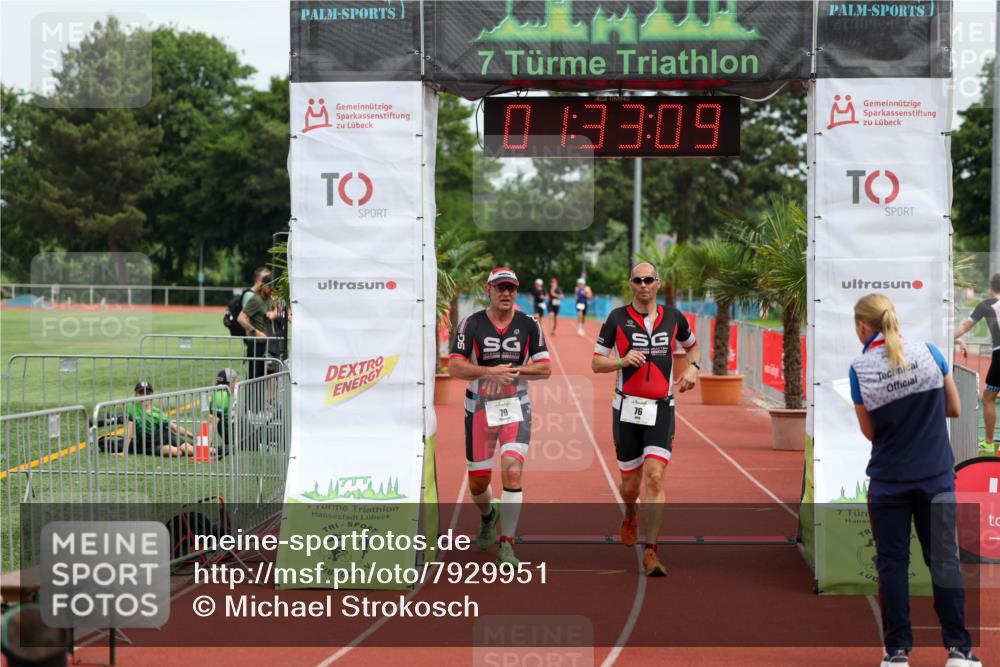 15.06.2025 - 7 Türme Triathlon Michael Strokosch http://msf.ph/oto/7929951 15.06.2025 10:33:09 Ziel 76, 79 meine-sportfotos.de