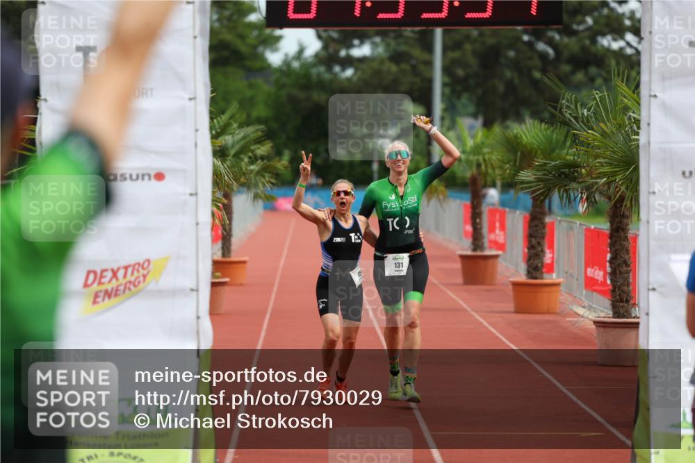 15.06.2025 - 7 Türme Triathlon Michael Strokosch http://msf.ph/oto/7930029 15.06.2025 10:35:37 Ziel 131, 153 meine-sportfotos.de