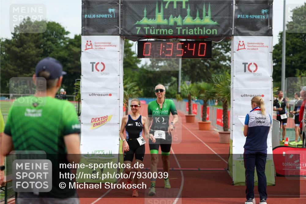 15.06.2025 - 7 Türme Triathlon Michael Strokosch http://msf.ph/oto/7930039 15.06.2025 10:35:40 Ziel 131, 153 meine-sportfotos.de