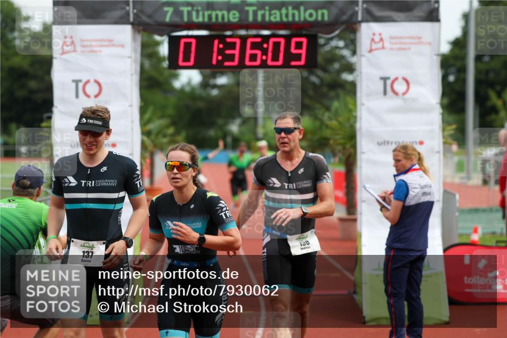 15.06.2025 - 7 Türme Triathlon Michael Strokosch http://msf.ph/oto/7930062 15.06.2025 10:36:09 Ziel 126, 127, 128, 137, 138, 140 meine-sportfotos.de