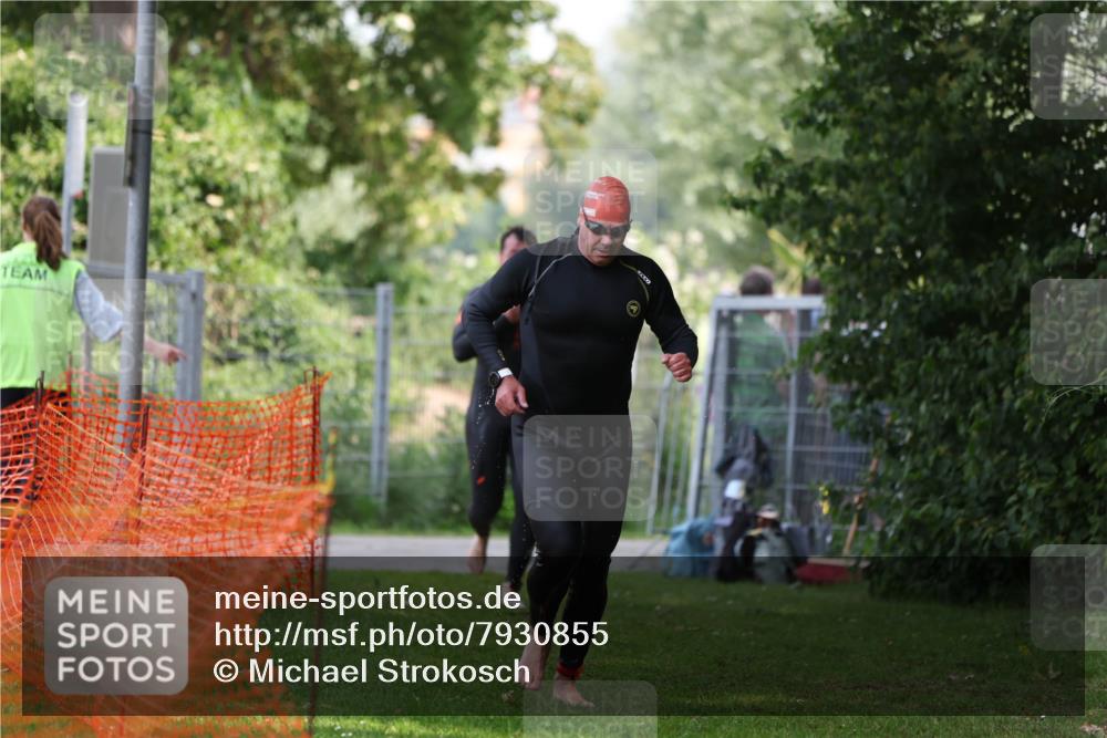 15.06.2025 - 7 Türme Triathlon Michael Strokosch http://msf.ph/oto/7930855 15.06.2025 12:30:25 Schwimmen 464, 522, 544 meine-sportfotos.de