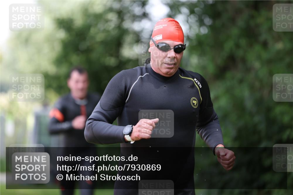 15.06.2025 - 7 Türme Triathlon Michael Strokosch http://msf.ph/oto/7930869 15.06.2025 12:30:29 Schwimmen 464, 522, 544 meine-sportfotos.de