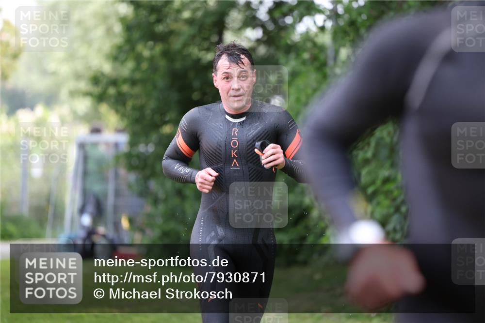 15.06.2025 - 7 Türme Triathlon Michael Strokosch http://msf.ph/oto/7930871 15.06.2025 12:30:30 Schwimmen 464, 522, 544 meine-sportfotos.de