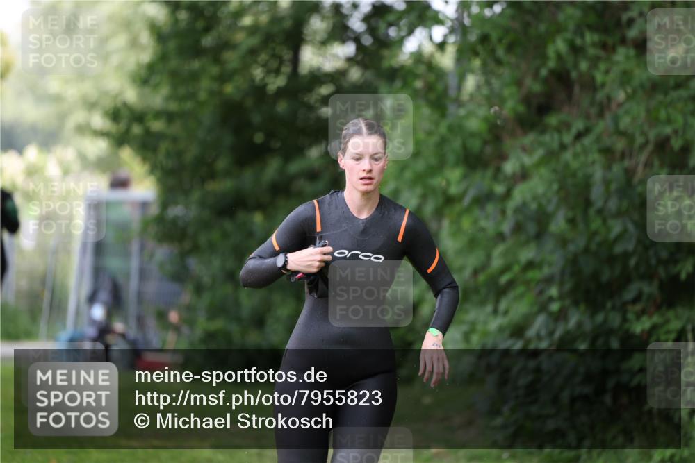 15.06.2025 - 7 Türme Triathlon Michael Strokosch http://msf.ph/oto/7955823 15.06.2025 12:34:00 Schwimmen 418, 603 meine-sportfotos.de
