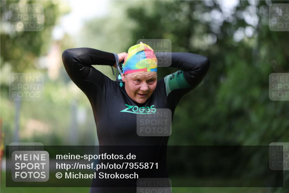 15.06.2025 - 7 Türme Triathlon Michael Strokosch http://msf.ph/oto/7955871 15.06.2025 12:34:10 Schwimmen 418, 603 meine-sportfotos.de