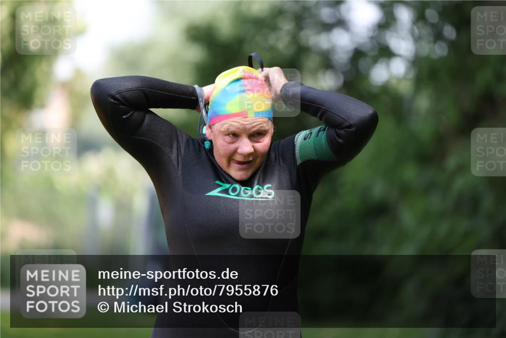 15.06.2025 - 7 Türme Triathlon Michael Strokosch http://msf.ph/oto/7955876 15.06.2025 12:34:11 Schwimmen 418, 603 meine-sportfotos.de
