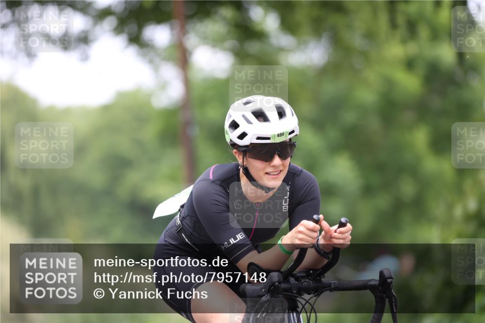 15.06.2025 - 7 Türme Triathlon Yannick Fuchs http://msf.ph/oto/7957148 15.06.2025 13:42:49 Radfahren 486, 1056 meine-sportfotos.de