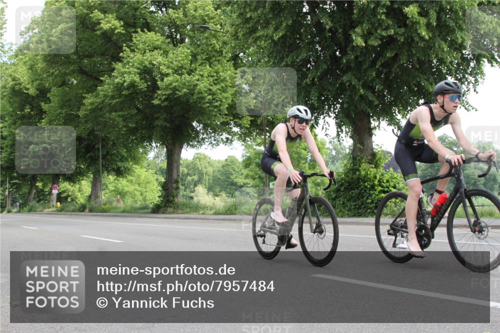 15.06.2025 - 7 Türme Triathlon Yannick Fuchs http://msf.ph/oto/7957484 15.06.2025 09:51:45 Radfahren  meine-sportfotos.de