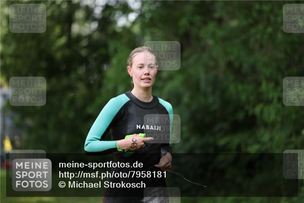 15.06.2025 - 7 Türme Triathlon Michael Strokosch http://msf.ph/oto/7958181 15.06.2025 12:38:27 Schwimmen 590 meine-sportfotos.de