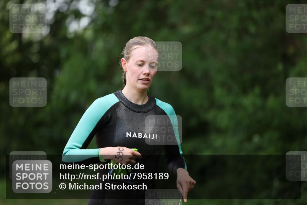 15.06.2025 - 7 Türme Triathlon Michael Strokosch http://msf.ph/oto/7958189 15.06.2025 12:38:27 Schwimmen 590 meine-sportfotos.de