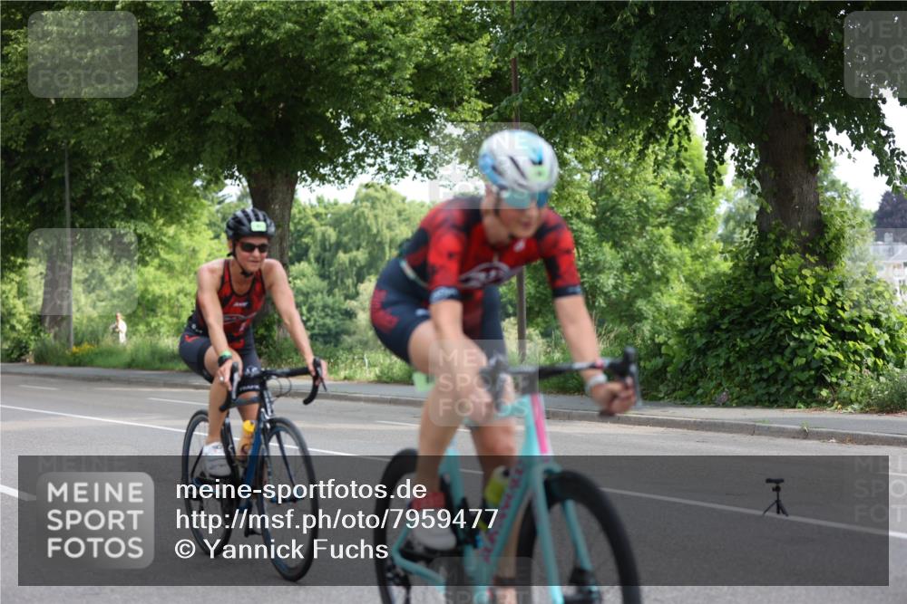 15.06.2025 - 7 Türme Triathlon Yannick Fuchs http://msf.ph/oto/7959477 15.06.2025 09:52:07 Radfahren 90, 91 meine-sportfotos.de