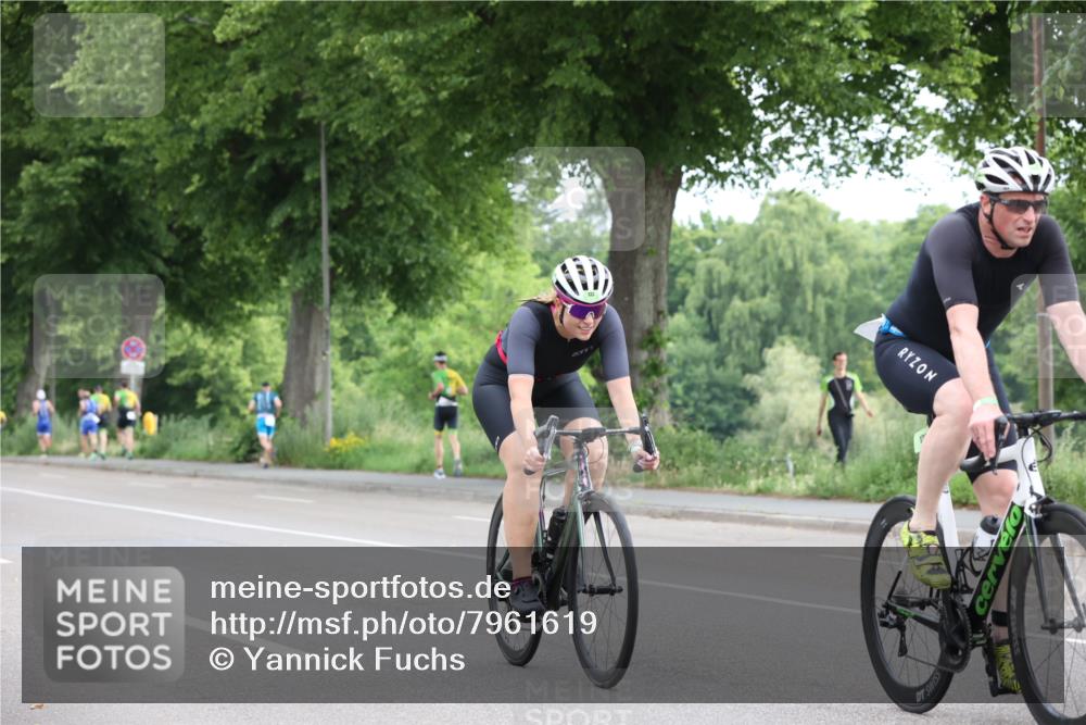 15.06.2025 - 7 Türme Triathlon Yannick Fuchs http://msf.ph/oto/7961619 15.06.2025 10:03:38 Radfahren  meine-sportfotos.de
