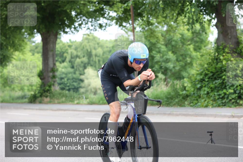 15.06.2025 - 7 Türme Triathlon Yannick Fuchs http://msf.ph/oto/7962448 15.06.2025 11:02:54 Radfahren 261 meine-sportfotos.de